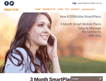 Tablet Screenshot of kissmobile.com.au